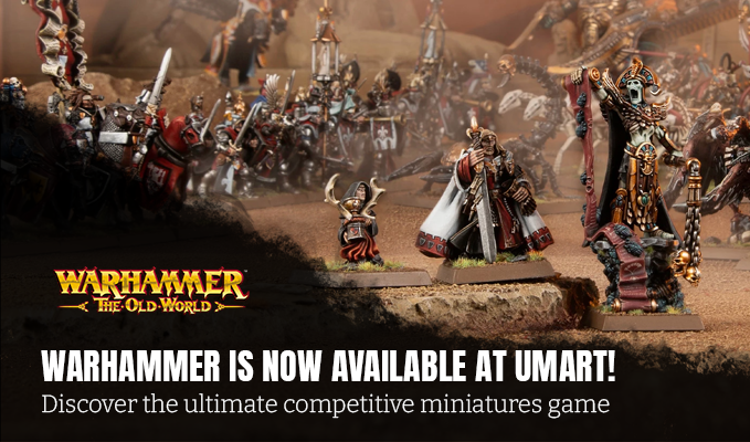 Warhammer is Now Available at Umart!