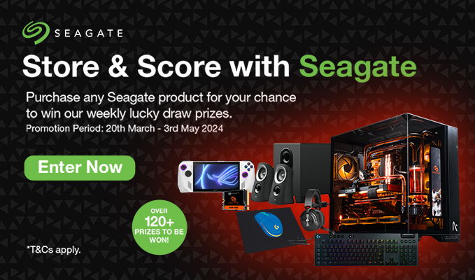 Buy Any Seagate Product Win Weekly Lucky Draw Prizes