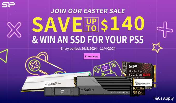 Silicon Power Easter Sale