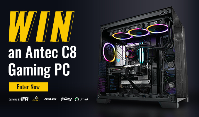 Enter to Win an Antec C8 Gaming PC Today!
