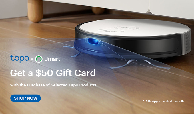 Purchase Selected Tapo Products to Get a $50 Westfield Gift Card or Umart Gift Cards