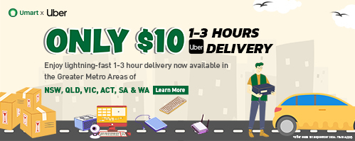 Uber Delivery is Available at Umart!