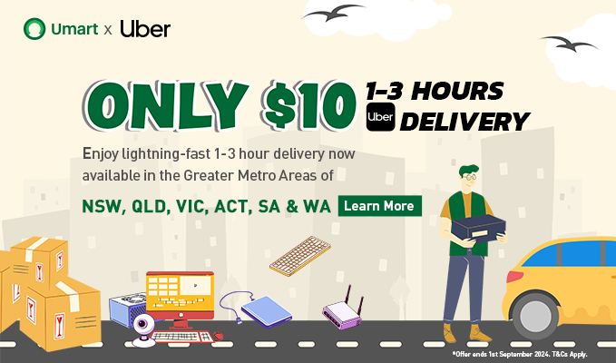 Uber Delivery is Available at Umart!