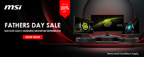 MSI Gaming Monitors Father's Day Sale