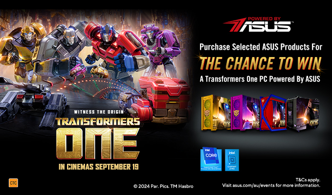 Chance to Win a Powered By ASUS Custom Transformers One PC