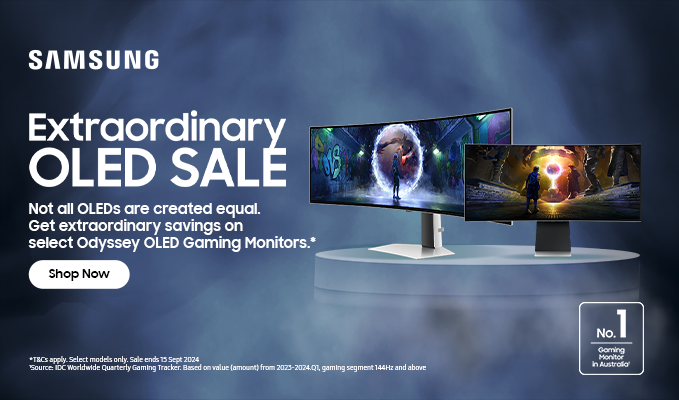 Samsung OLED Monitor Sale - Get extraordinary savings on Select Odyssey OLED gaming Monitors