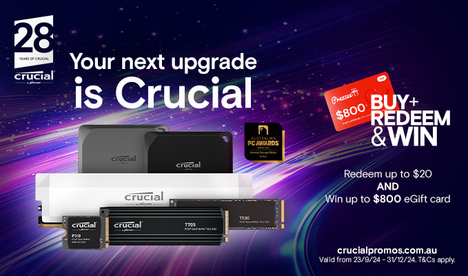 Your Next Upgrade is Crucial | Redeem Up to $20 & Win up to $800 eGift Card