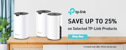 Save Up to 25% OFF on Selected TP-Link Products