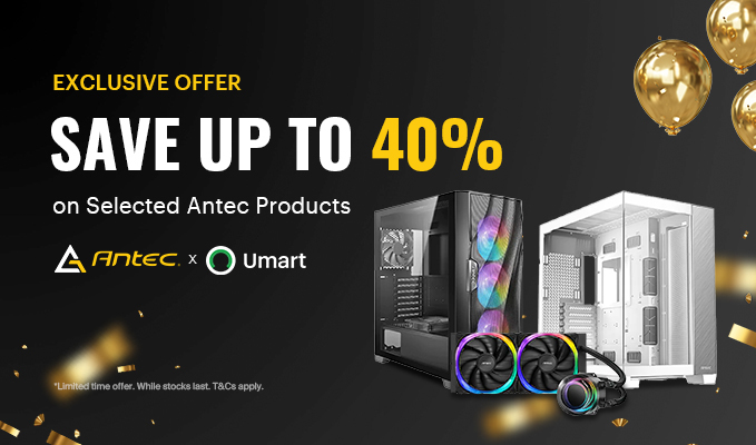 Exclusive Offer | Save Up to 40% on Selected Antec Products