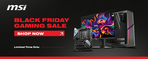 MSI Black Friday Gaming Sale