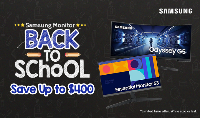 Samsung Back to School Sale - Save Up to $400