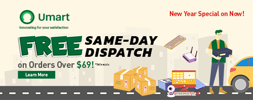 Free Same-Day Dispatch on Orders Overs $69