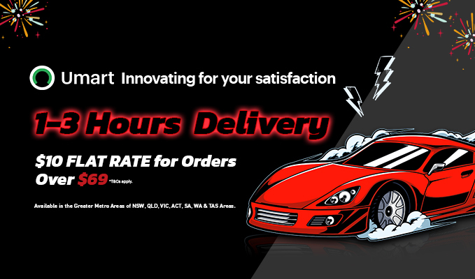 1–3 Hours Uber Local Delivery for Just $10 on Orders Over $69!