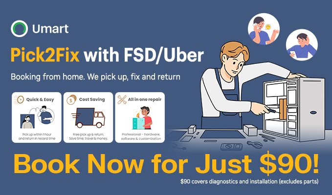 Umart Pick2Fix with FSD/Uber