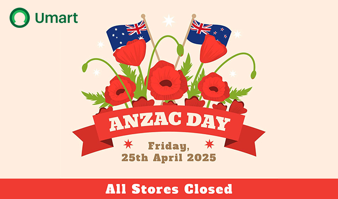 All stores closed on 25 April 2025