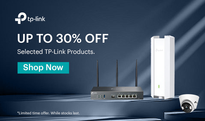 Up to 30% Off Selected TP-Link Products