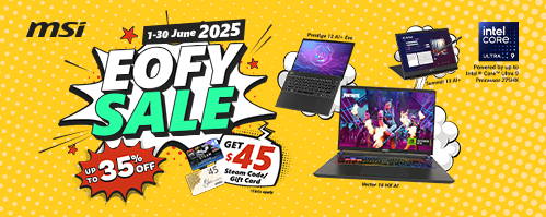 MSI Laptops EOFY Sale | Up to 35% Off