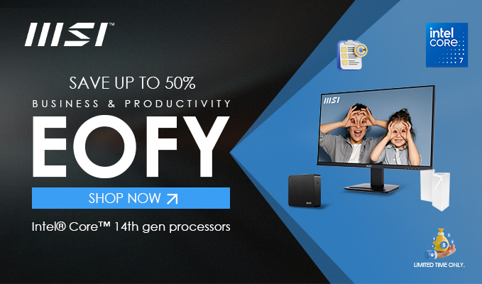 Up to 50% Off MSI Business Productivity Products