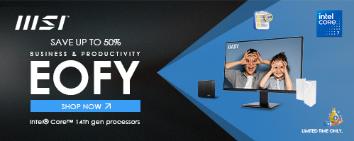 Up to 50% Off MSI Business Productivity Products