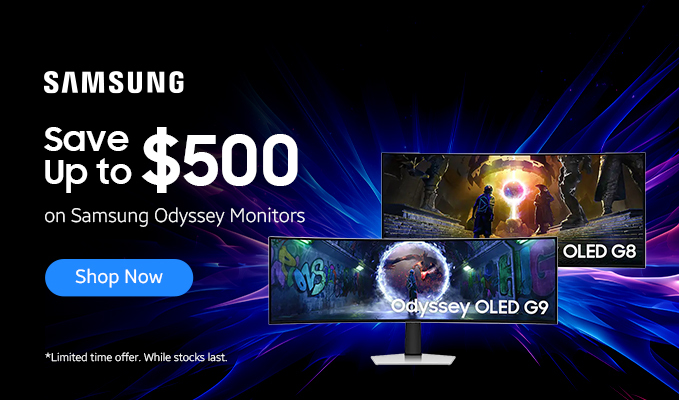 Save Up to $500 on Samsung Monitors