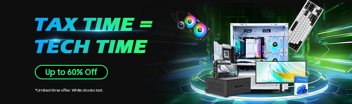 Tax Return Deals | Up to 60% Off PCs, Laptops & More at 