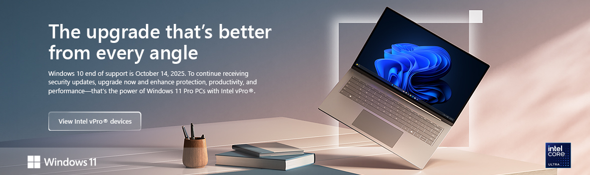 Windows 10 Support Ends Soon – Upgrade to Windows 11 Pro with Intel vPro | Umart