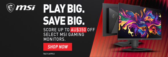 Play Big. Save Big – Up to $350 Off MSI Gaming Monitors