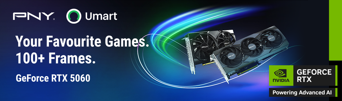 PNY GeForce RTX 5060 Graphics Cards — Play Your Favourite Games at 100+ FPS