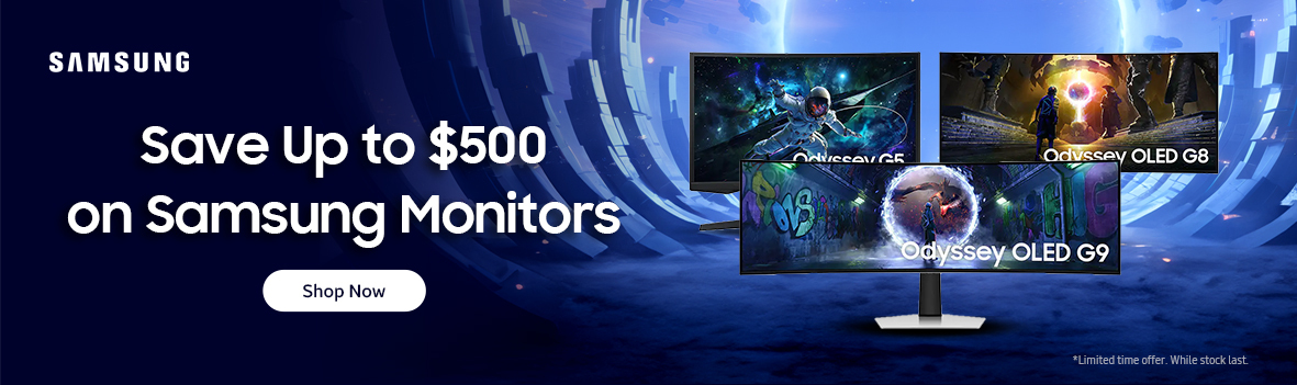 Samsung Monitor Spring Sale | Up to $500 Off