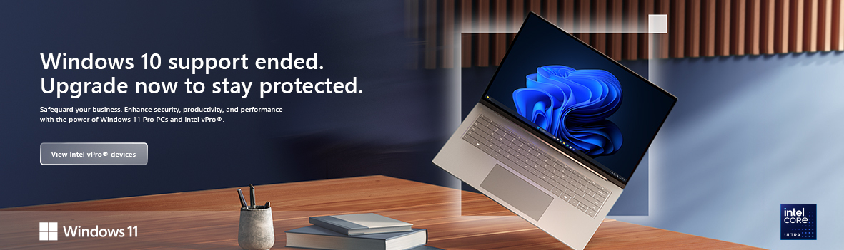 Windows 10 Support Ended – Upgrade to Windows 11 Pro with Intel vPro | Umart