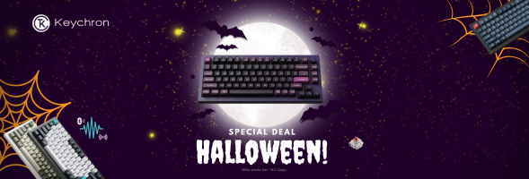 Keychron Halloween Sale – Spooky Deals on Mechanical Keyboards