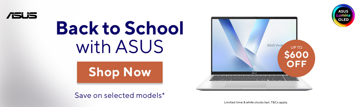 ASUS Vivobook & Zenbook Laptops Back to School Deals 2026