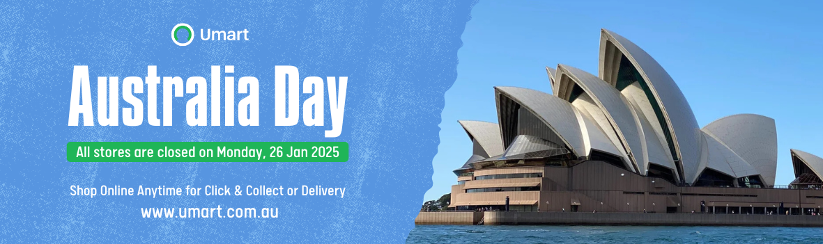 All stores are closed on January 26 for Australia Day