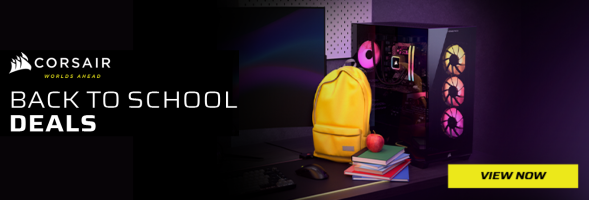 Corsair Back to School Sale 2026 | Premium RGB Cooling & Gaming Gear for PC Builders