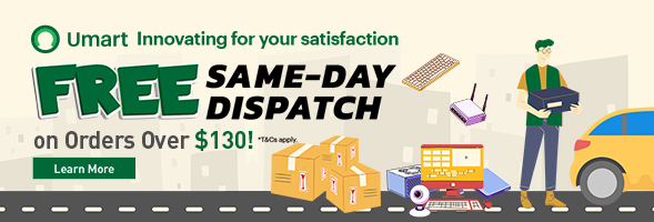 Free Same-Day Dispatch on Orders Overs $130
