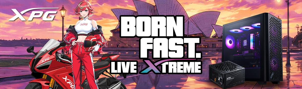 XPG Born Fast. Live Xtreme — XPG Gaming Gear & Components on Sale