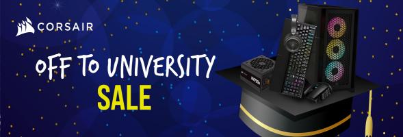 Corsair Back to Uni Sale 2026: PSUs, Cases, AIO Cooling & Fans Deals