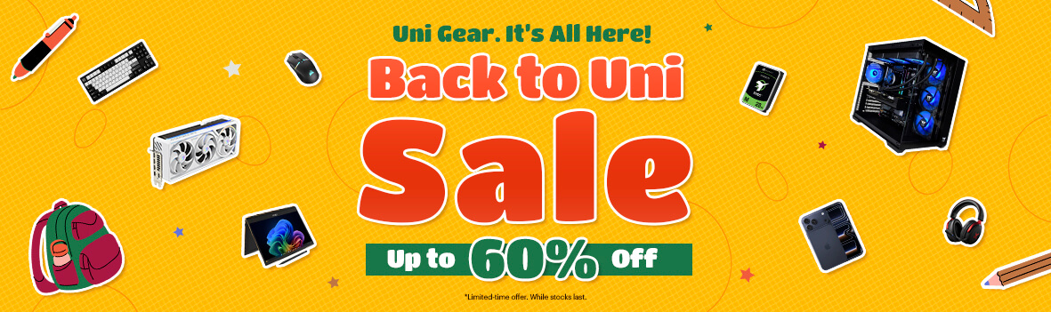 Umart Back to Uni Sale | Best Deals on Laptops, PCs and Apple