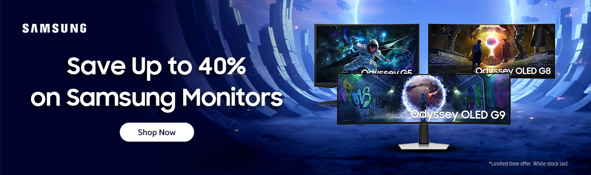 Samsung Monitor Back to Uni Sale!