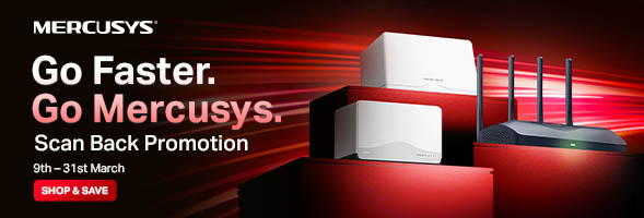 Mercusys Go Faster Sale: Up to 29% Off Wi-Fi 7 Routers & Mesh Systems
