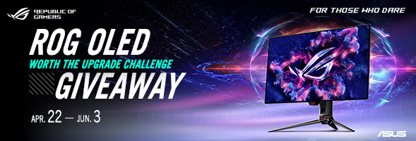Enter the ASUS ROG OLED Giveaway | Win Big with ASUS