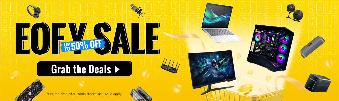  EOFY Sale 2026: Up to 50% Off Gaming, Office and Home Setup