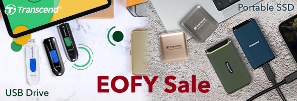 Transcend EOFY Sale: Storage & Memory Deals