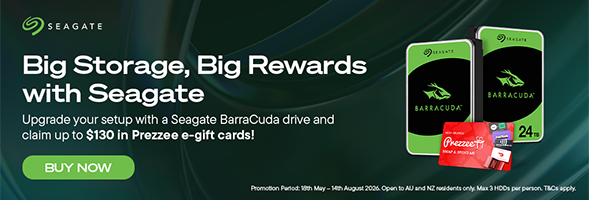 Claim Up to $130 Prezzee E-Gift Card with Seagate BarraCuda Drives