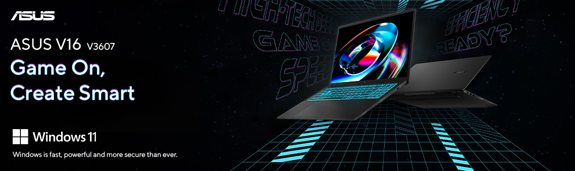 Save $200 on Asus V16 16in WUXGA 144Hz Intel Core 7 RTX 5060 1TB SSD 32GB RAM W11P Gaming Laptop