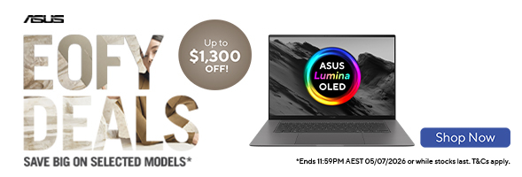 ASUS Lifestyle Laptop EOFY Sale 2026