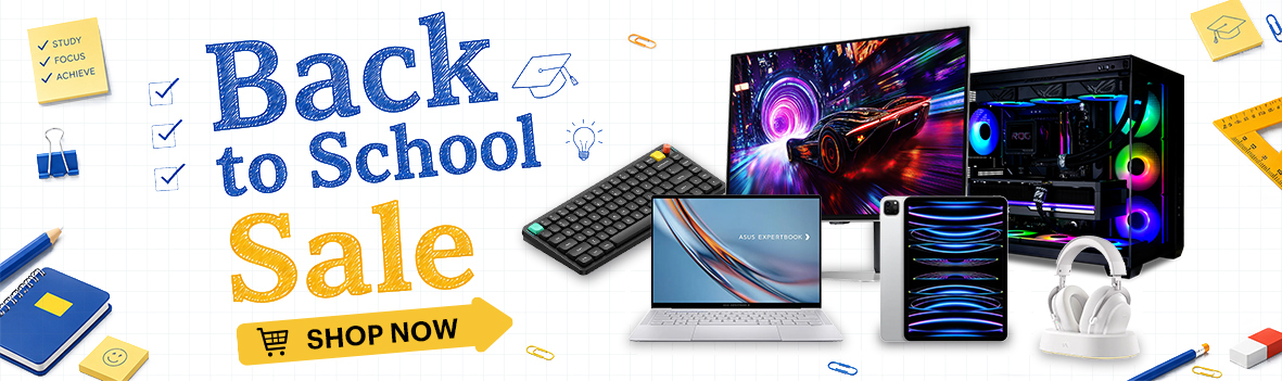 Back to School Sale 2026 | Apple, Laptops, PCs and More Must-Haves