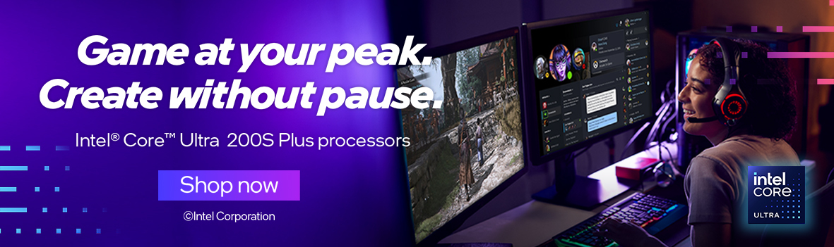 Create, Game & Stream with Intel Core Ultra Series 200S