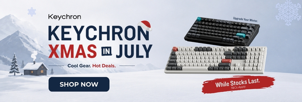 Keychron Xmas in July Sale – Premium Mechanical Keyboards at Special Prices