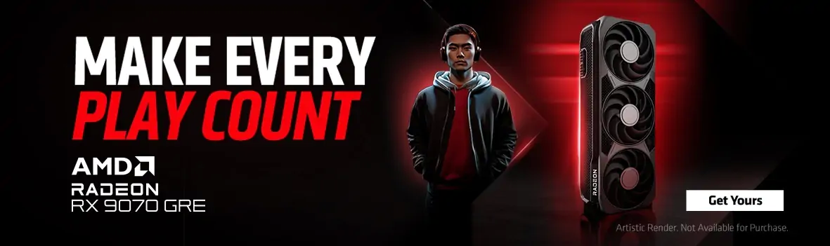 Dominate Every Play with AMD Radeon RX 9000 Series Graphics Cards